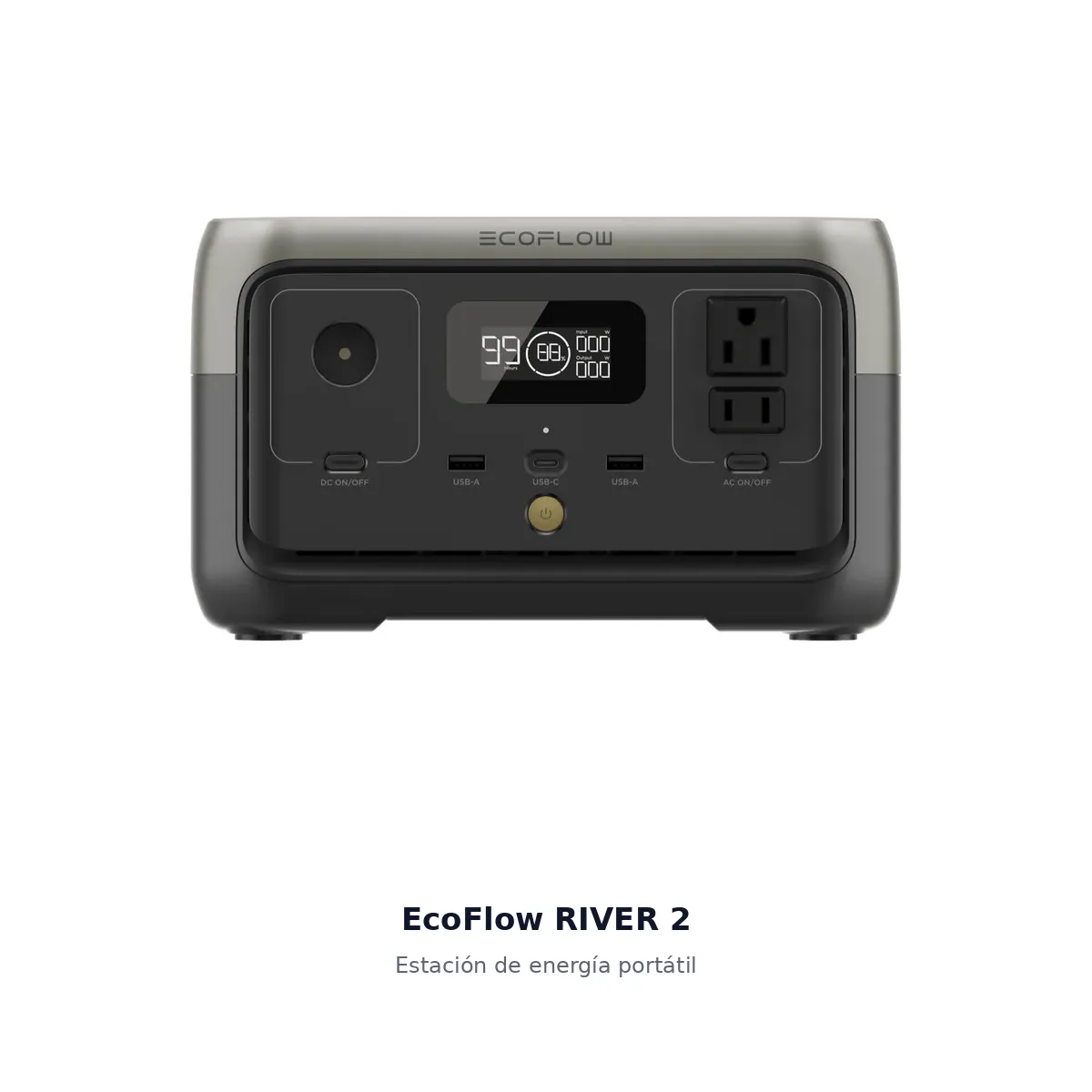 Estación de energía portátil EcoFlow RIVER 2 de 256 Wh